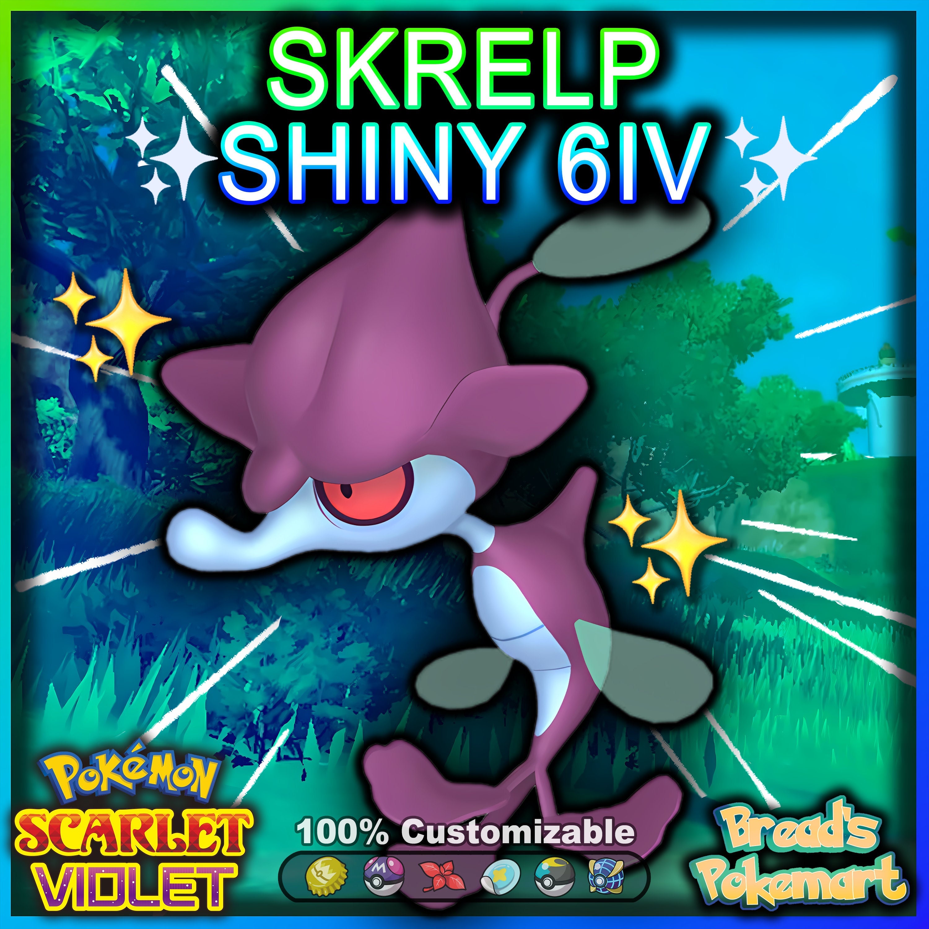 🌟Deino Shiny - Non Shiny Best Stats Pokemon Scarlet and Violet Home🌟