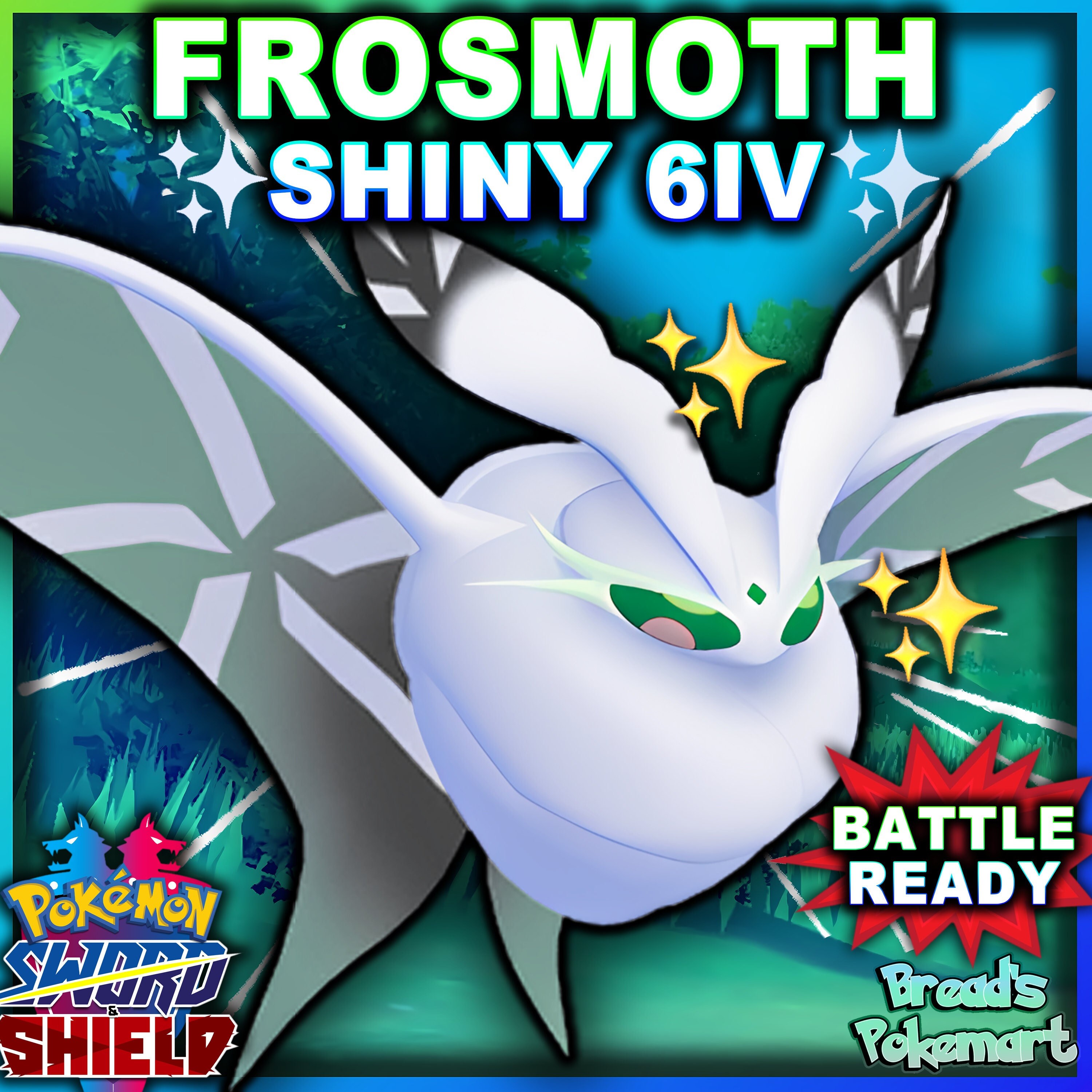 Pokemon Sword And Shield SELECT ALL SHINY LEGENDARY POKEMON 6IV BR Fast  Trading