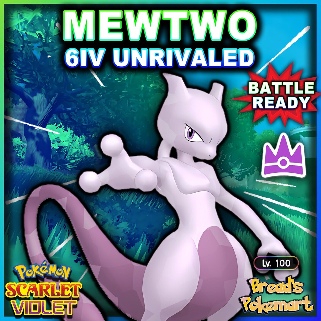 Mewtwo • Competitive • 6IVs • Level 100 • Online Battle-ready