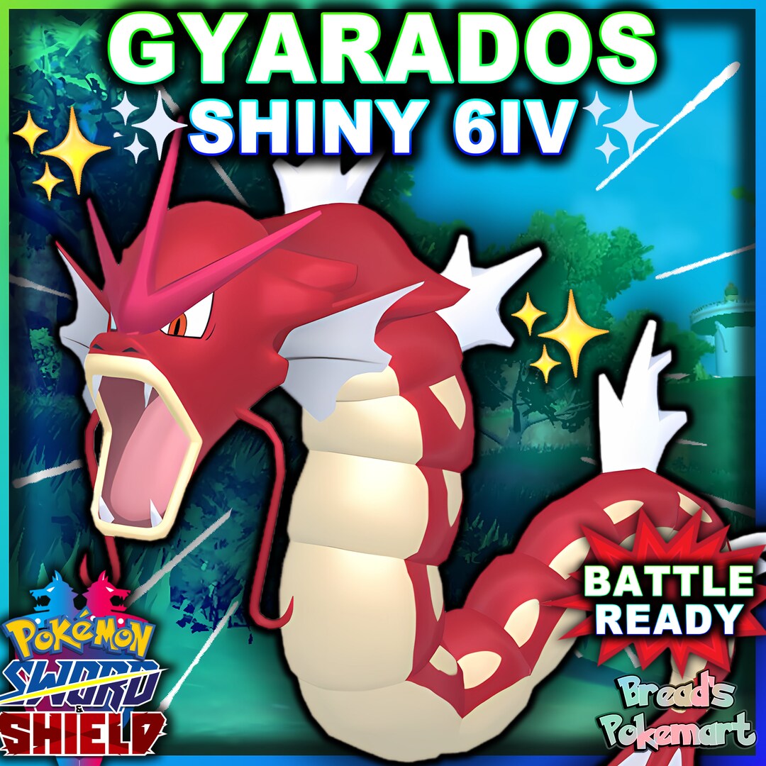 Shiny/non-shiny Magikarp/gyarados 6IV Pokémon Scarlet/violet 