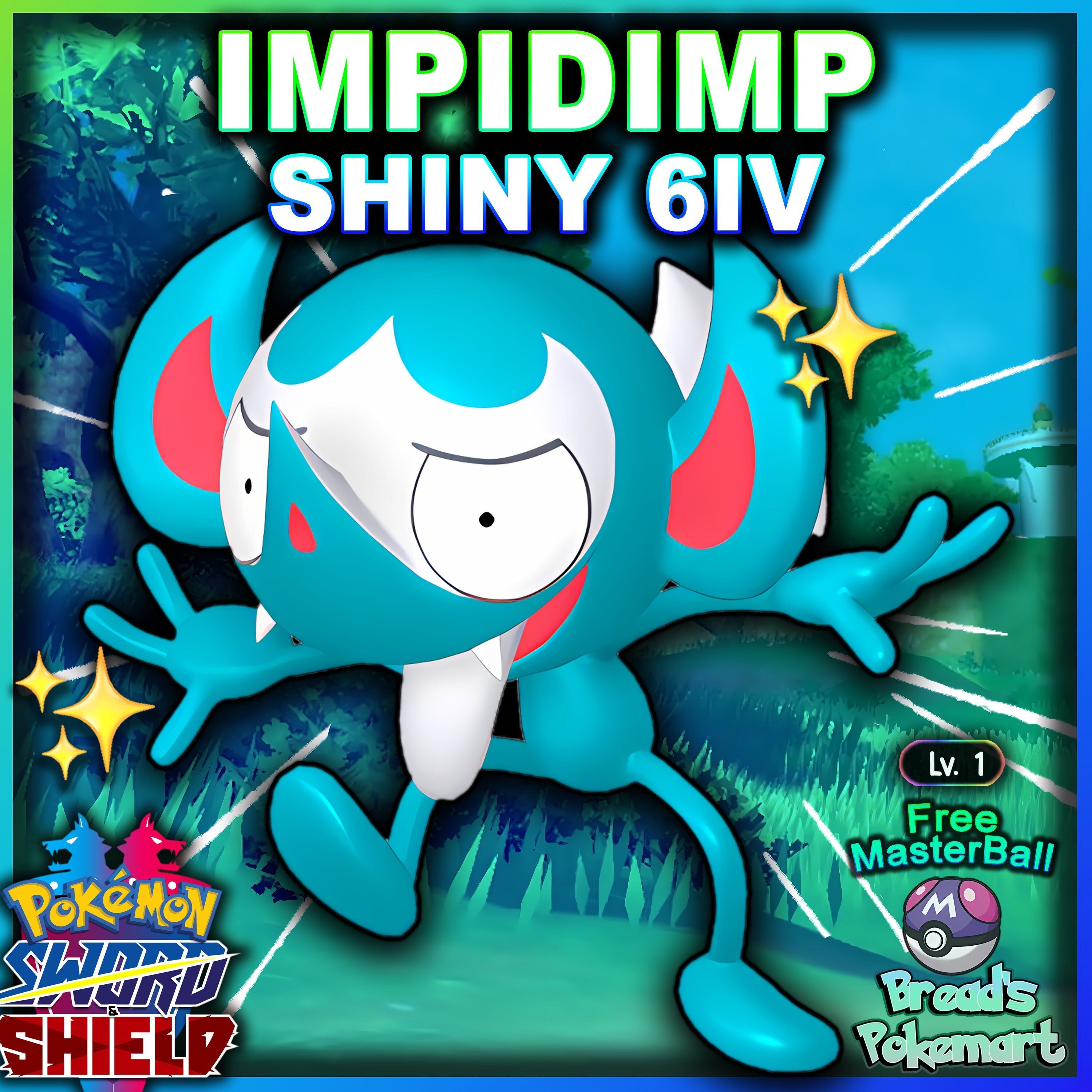 🌟Exclusives Pokemon Sword and Shield - Home 6iv Shiny and Free Master  Balls🌟