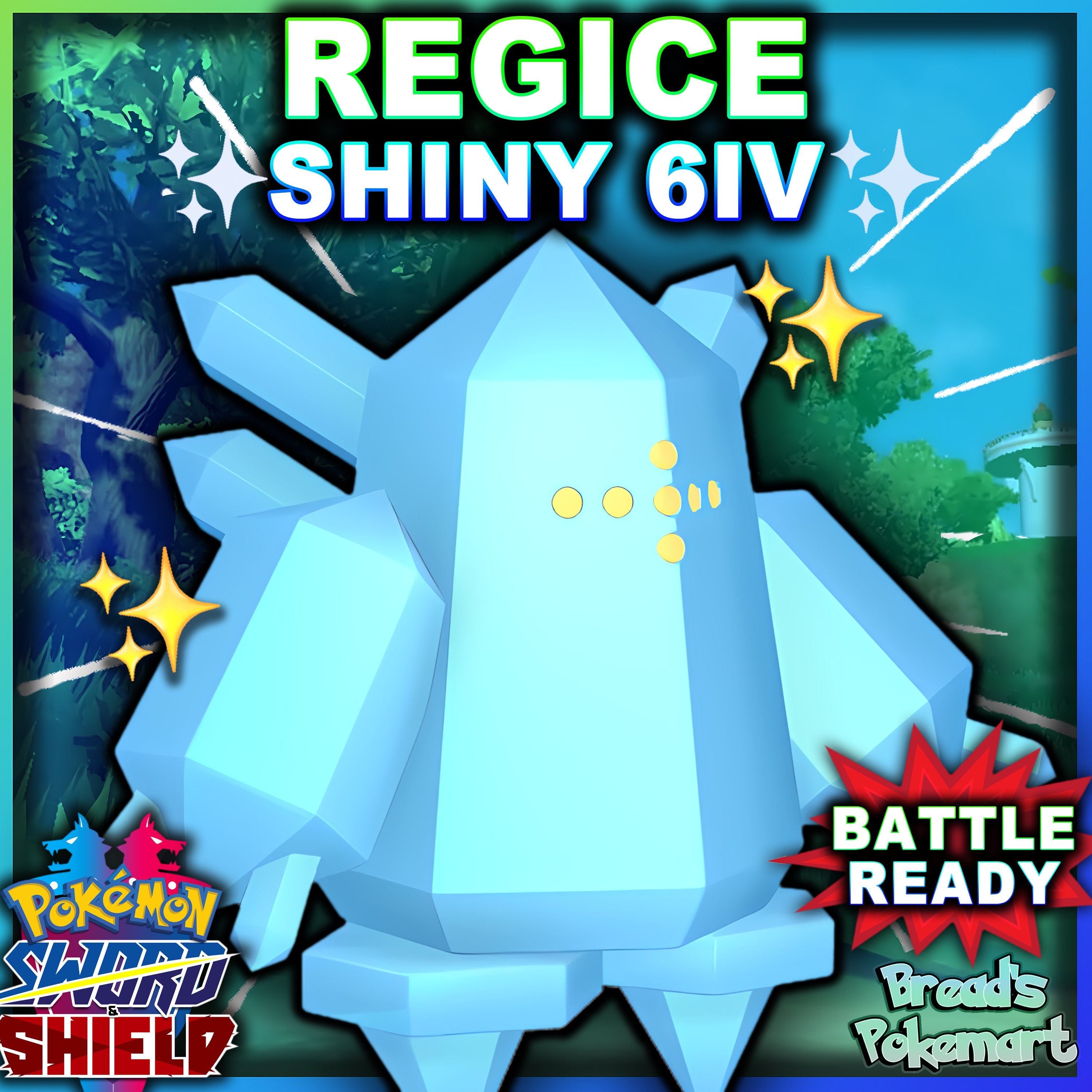 Pokemon HOME // Shiny Regigigas Regirock Registeel Regice 6IV -  Israel