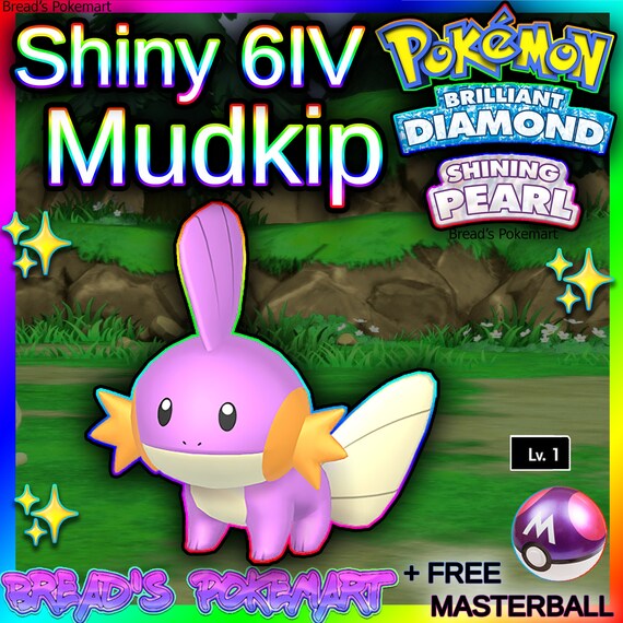 Pokemon Brilliant Diamond, Shining Pearl Starters - Treecko, Torchic, Mudkip
