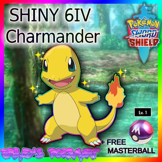 Pokemon Sword and Shield // Ultra SHINY 6IV CHARMANDER // Etsy