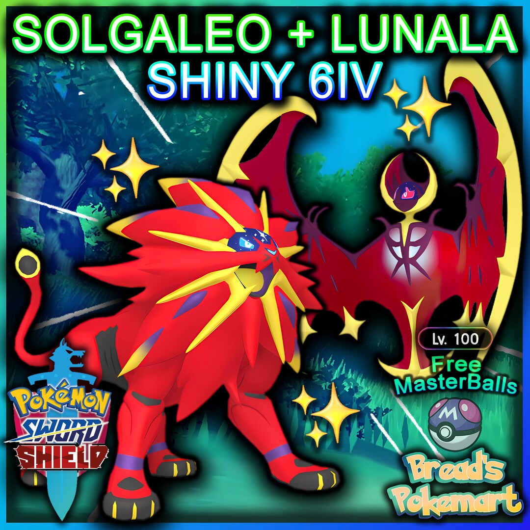 SM/USUM] Shiny Lunala/Solgaleo Giveaway!