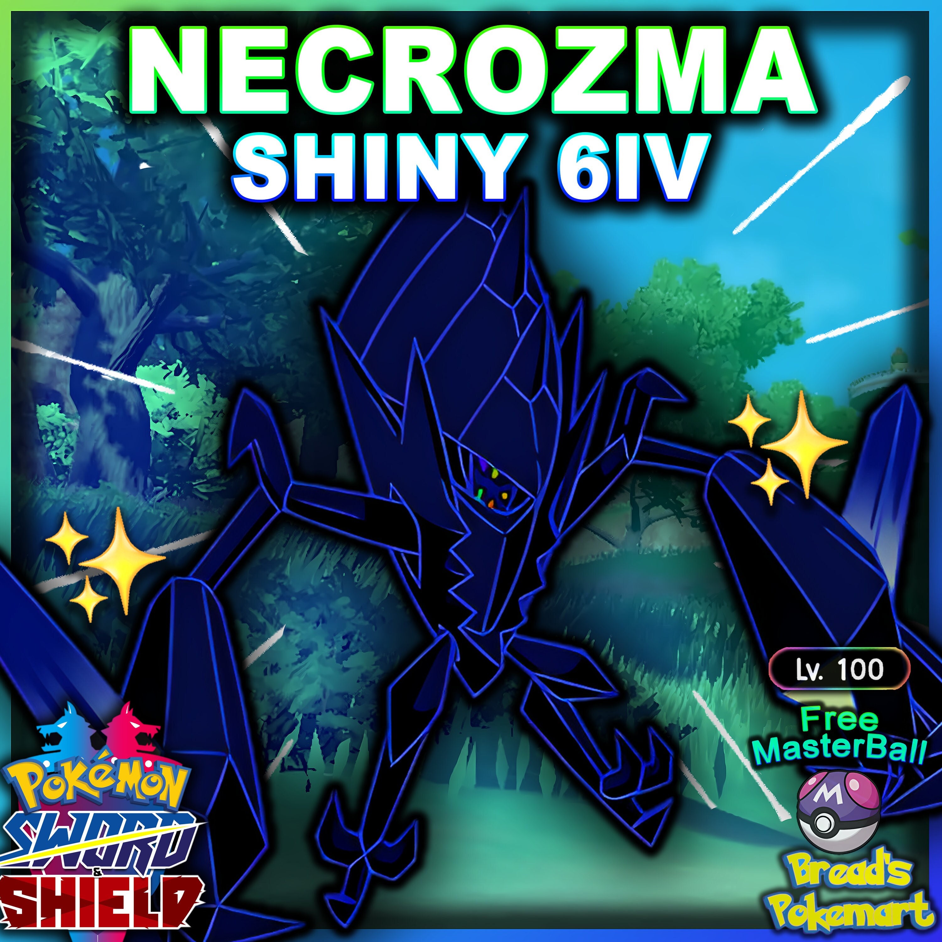 Buy Shiny Solgaleo, Lunala, and Necrozma! - Rawkhet Pokemon