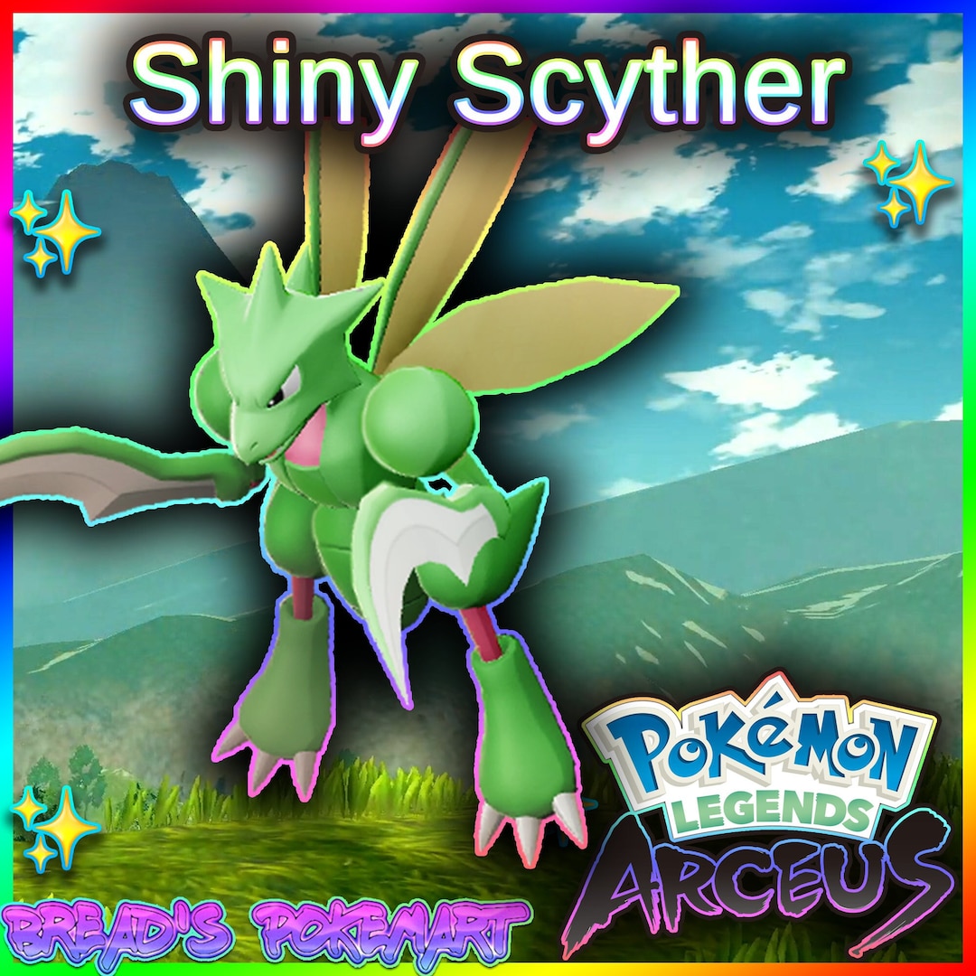 Shiny Scyther alpha best Stats // Pokemon Legends: Arceus -  Sweden