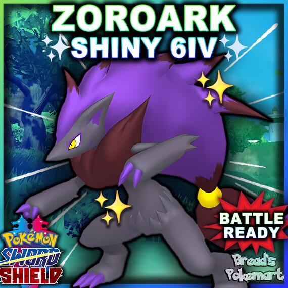 Pokemon Sword and Shield Zarude 6IV-EV Trained