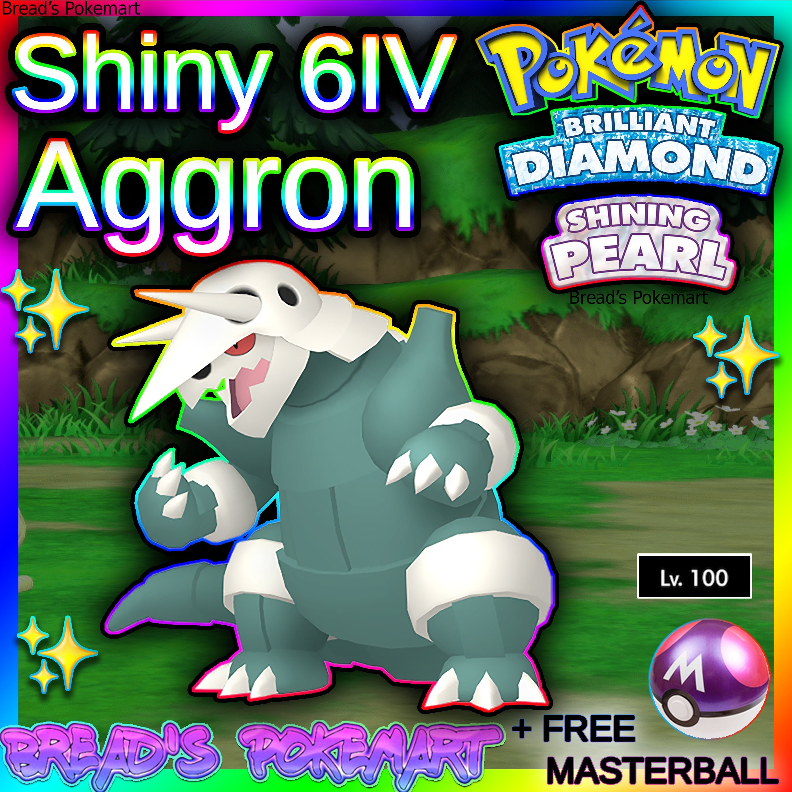 Pokemon Brilliant Diamond & Shining Pearl / Shiny Egg Aron / -  Norway