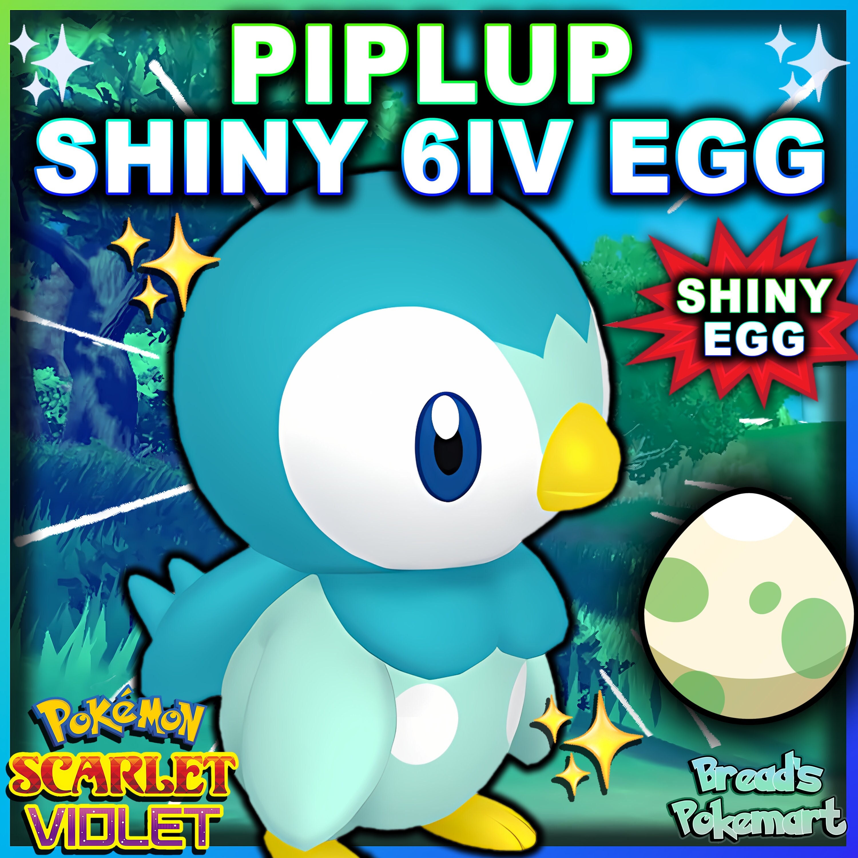Pokemon Shiny Piplup go