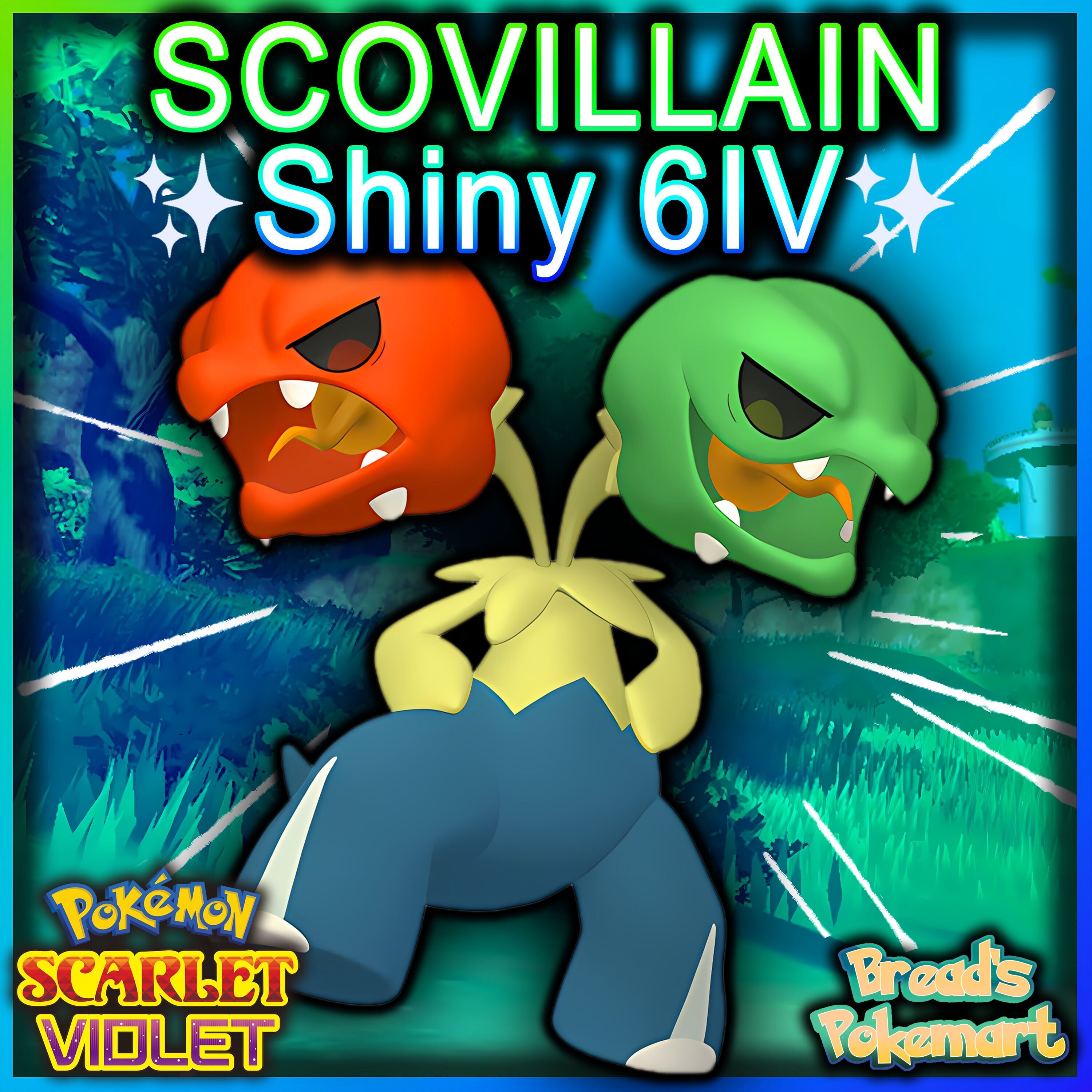 Pokemon Scarlet and Violet SPIRITOMB Shiny 6IV / Competitive 