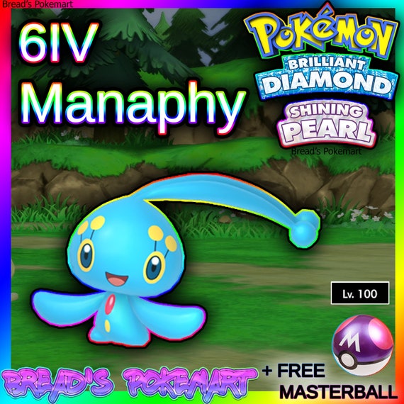 Pokemon Home // Phione Manaphy 6IV Mythical Events Pack // 