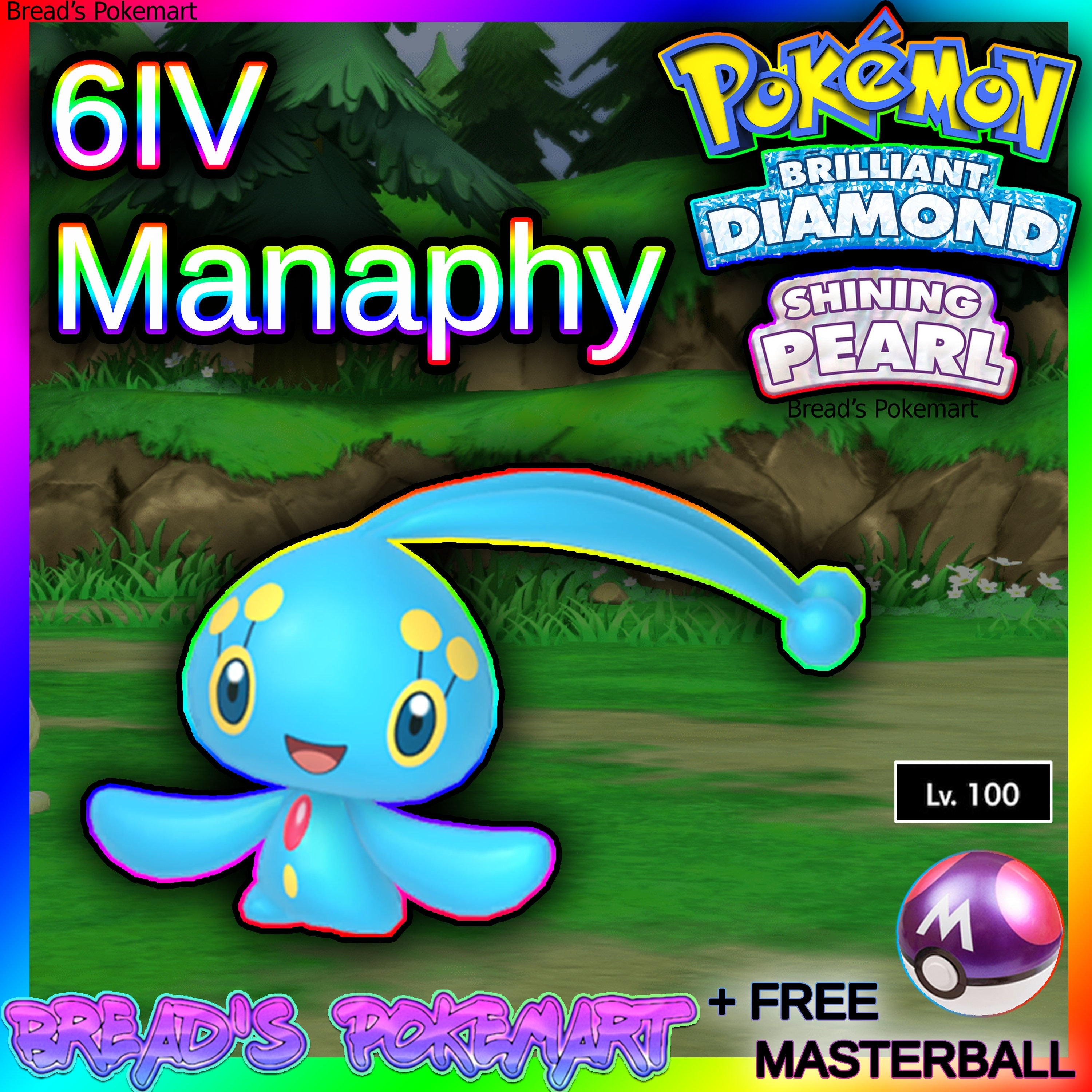 Pokemon Home // Phione Manaphy 6IV Mythical Events Pack // -  Hong Kong