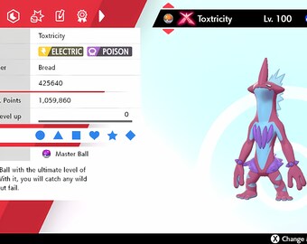 Pokemon SWORD and SHIELD ✨ULTRA SHINY GENGAR 6IV GMAX✨ Battle