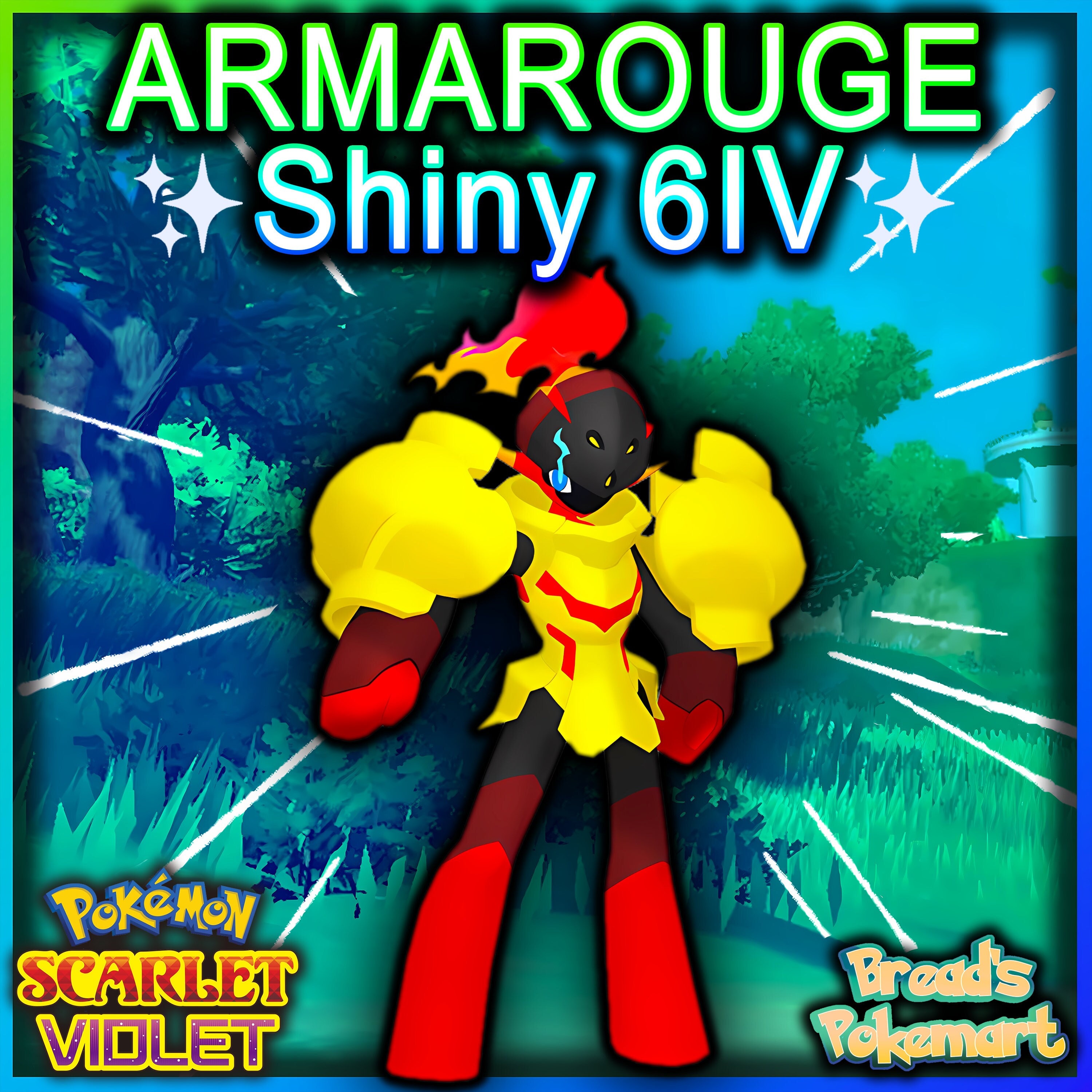 SHINY RAYQUAZA 6IV RARE | Exclusive | Pokemon Scarlet & Violet