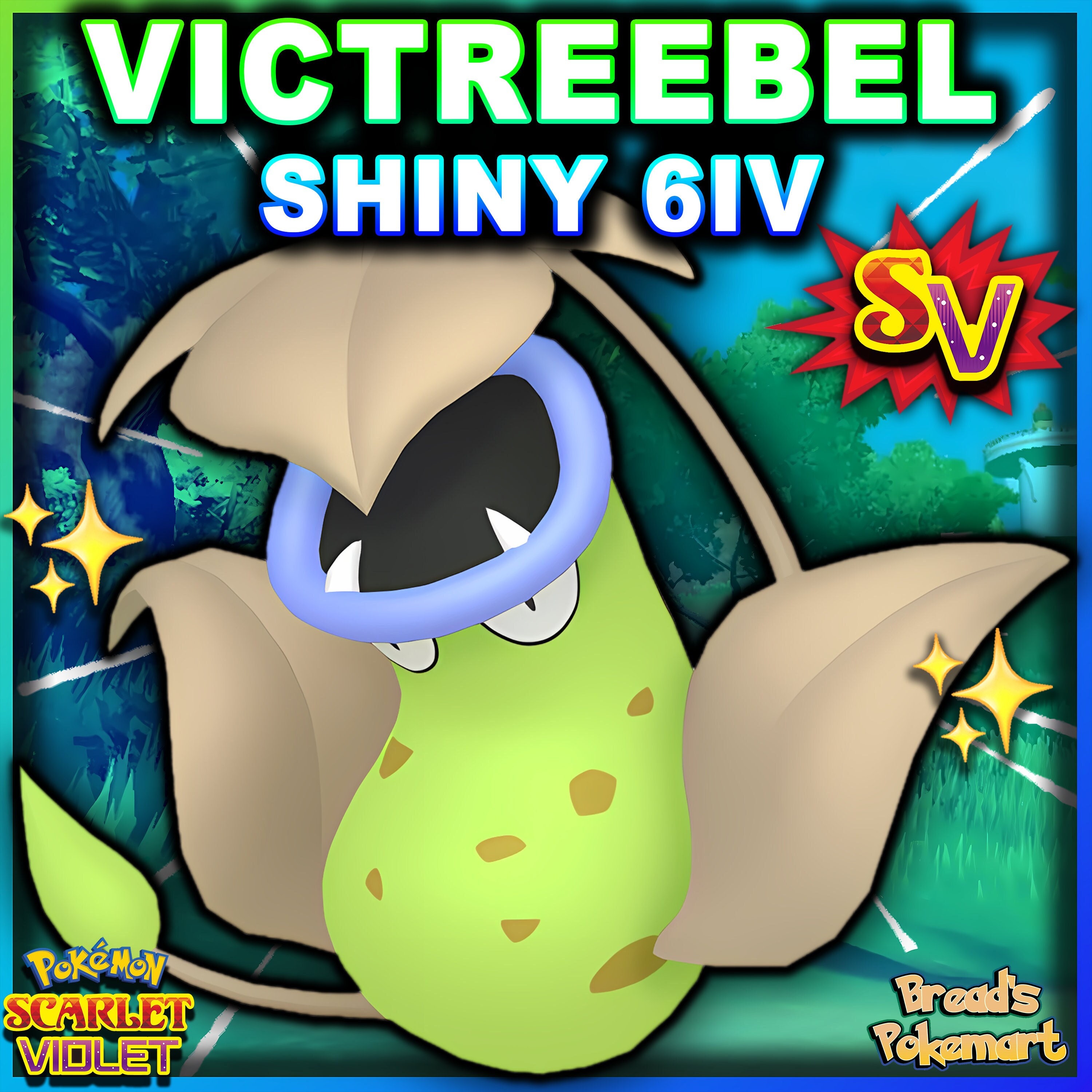 Centro Pokémon - Victreebel se basa en una planta carnívora de tipo jarra.