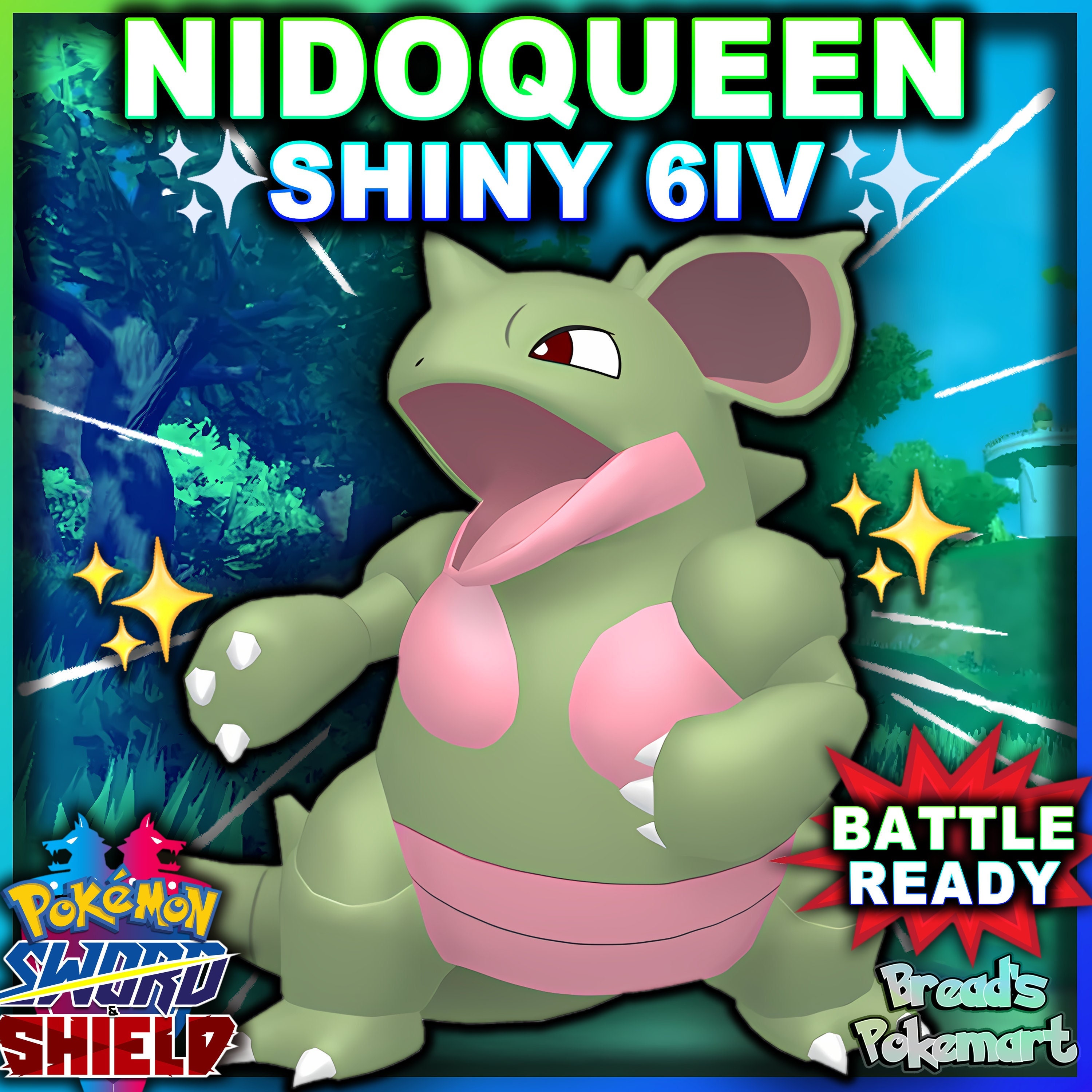 ✨ ULTRA SHINY VENUSAUR ✨, 6IV BATTLE-READY