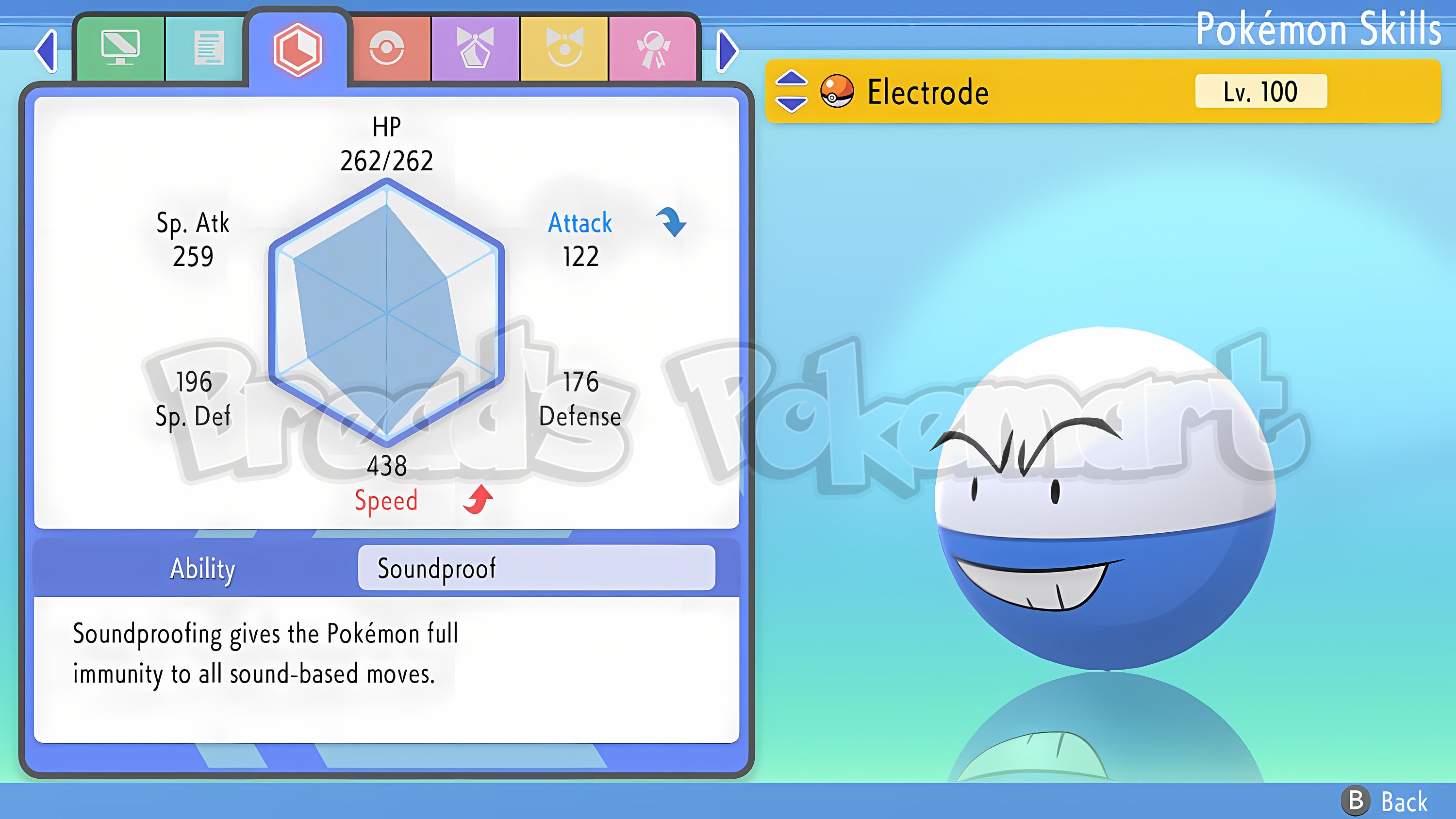 6IV Shiny Voltorb Pokemon Brilliant Diamond Shining Pearl 