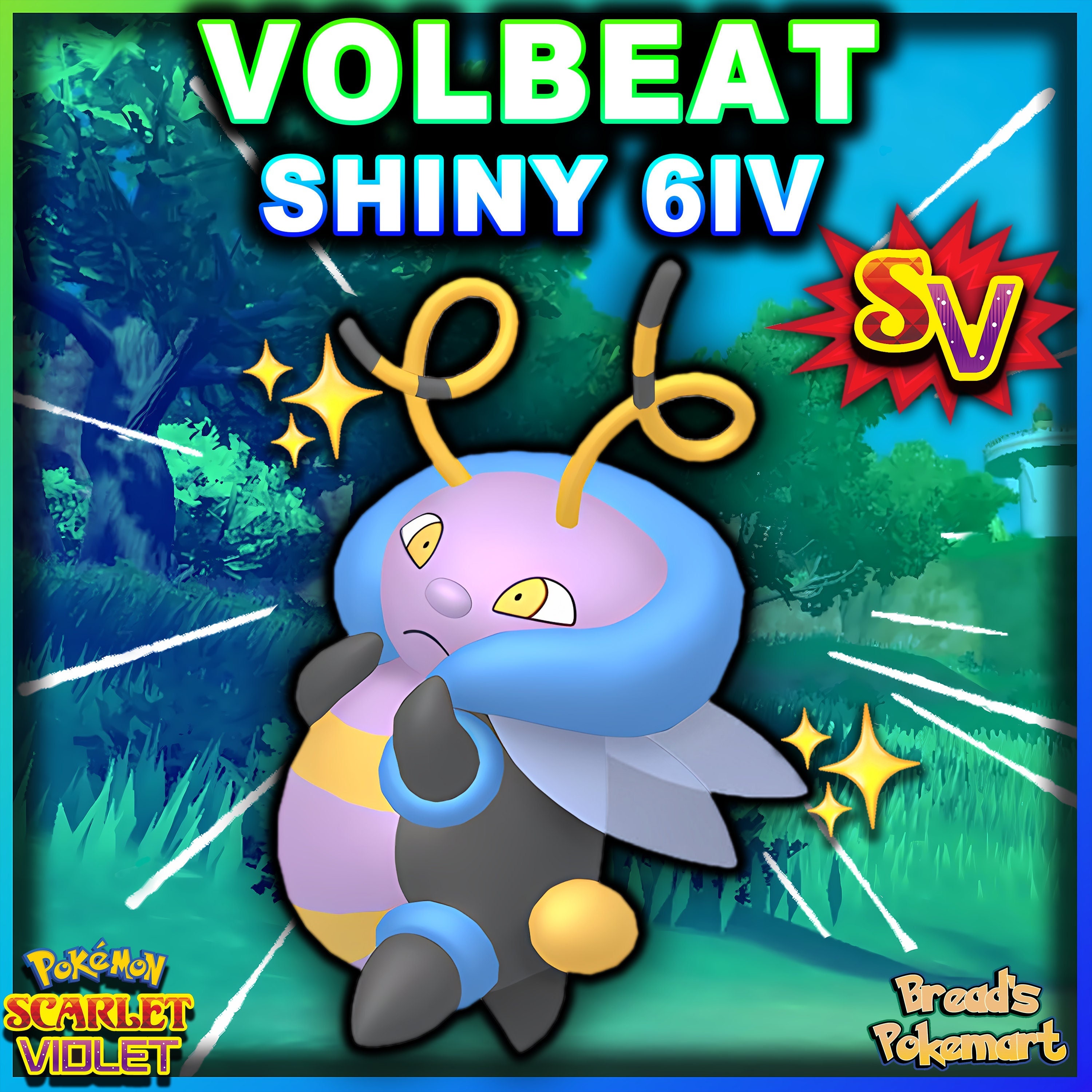 Meloetta Shiny 6IV // Pokemon Scarlet & Violet // EV Trained -  Israel