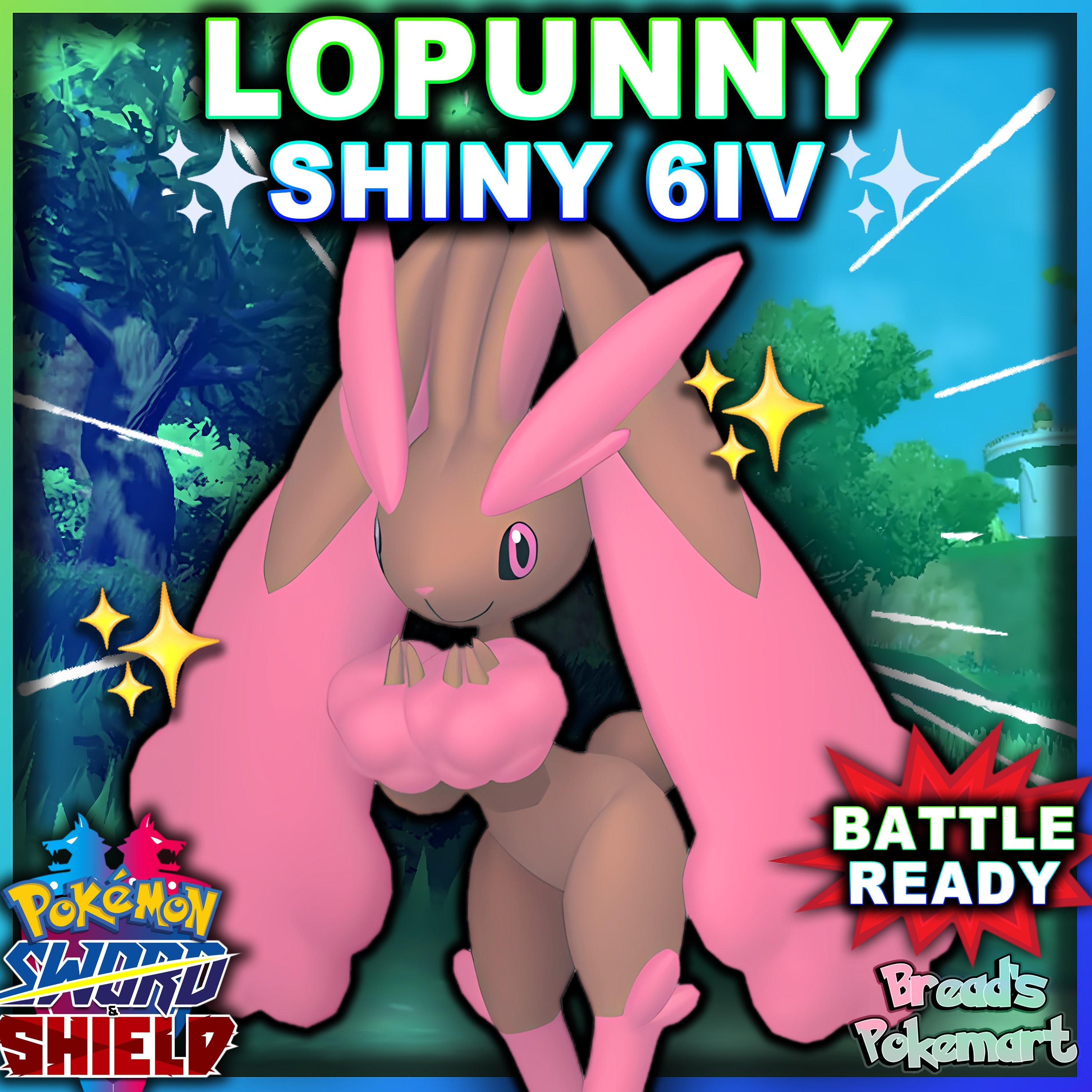 Ultra Shiny 6IV LUNALA Event / Pokemon Sword and (Instant Download