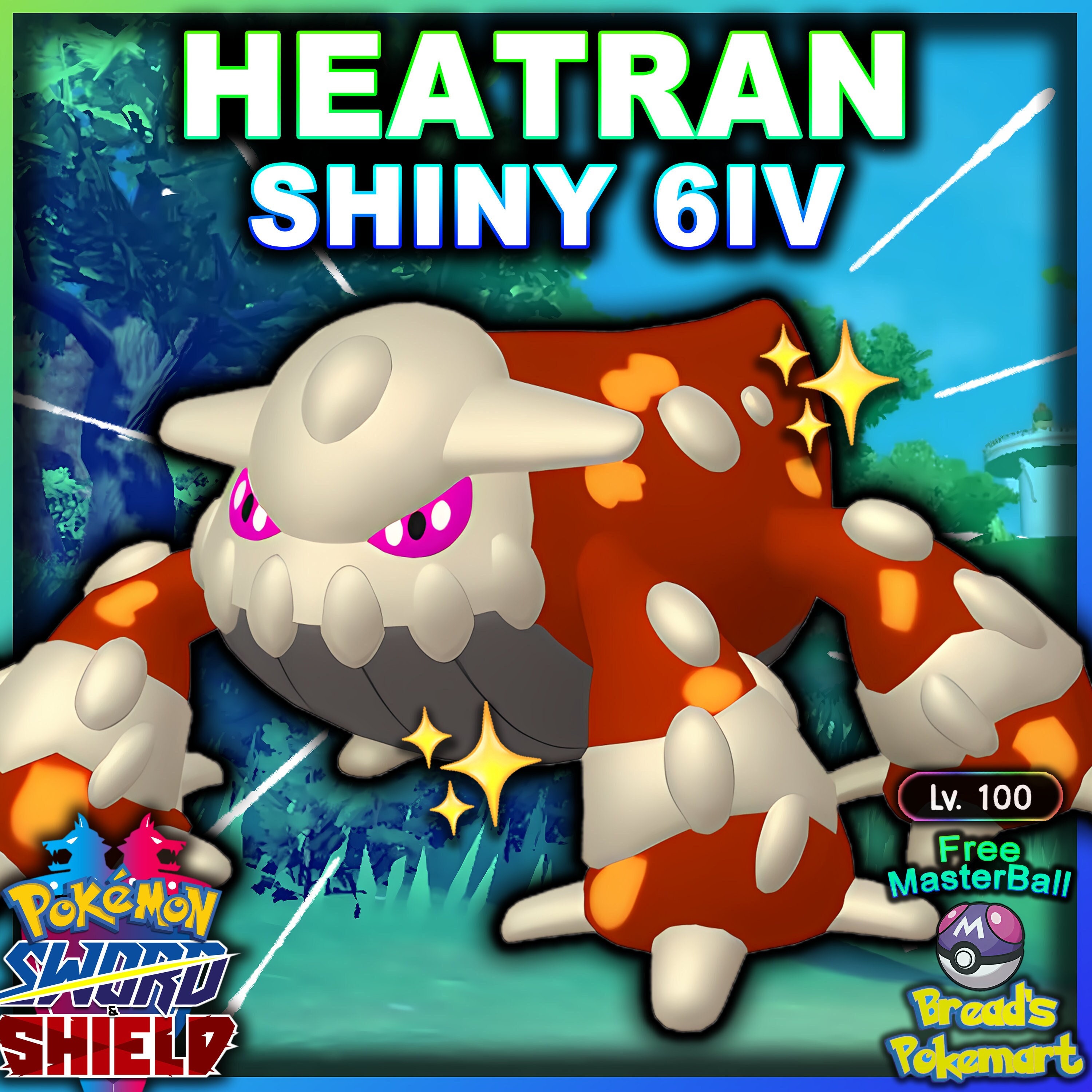 Pokemon Mega Heatran Pokemon Mega Heatran
