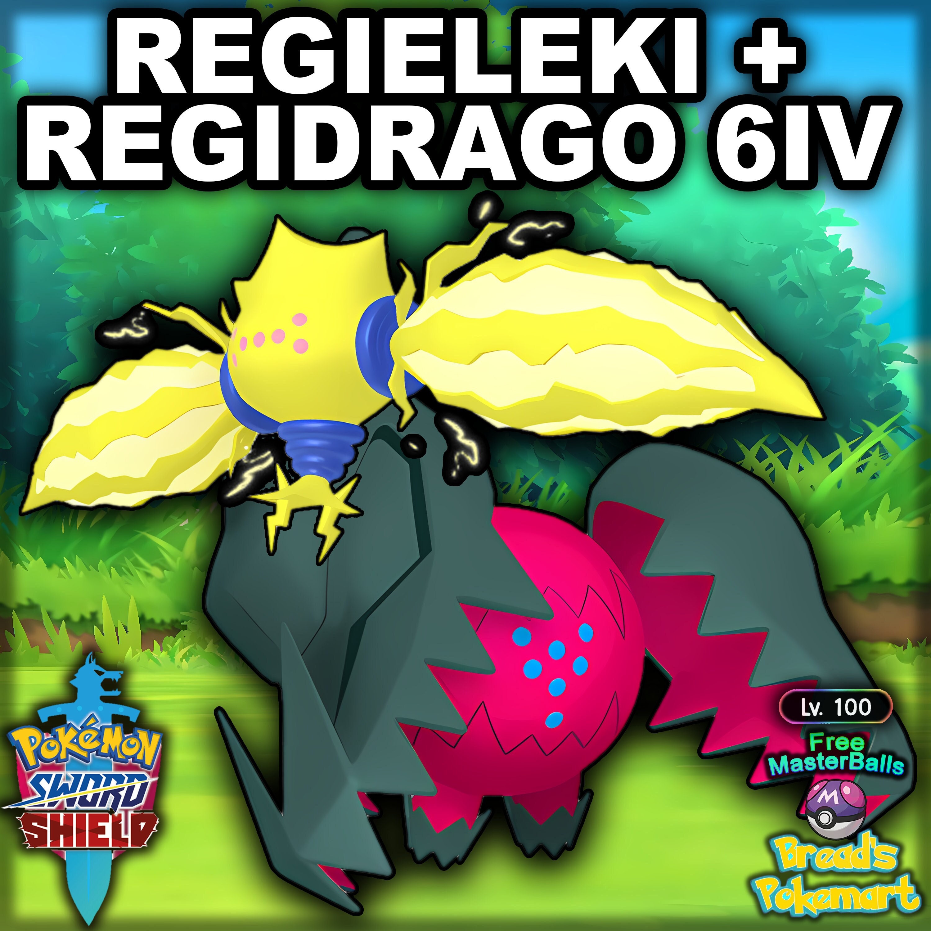 Newly discovered Legendary Pokémon Regidrago