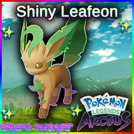 Shiny Leafeon Alpha Best Stats // Pokemon Legends: Arceus -  Portugal