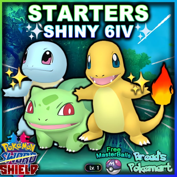 Pokemon Shiny Bulbasaur Registered or 30 days safe & fast