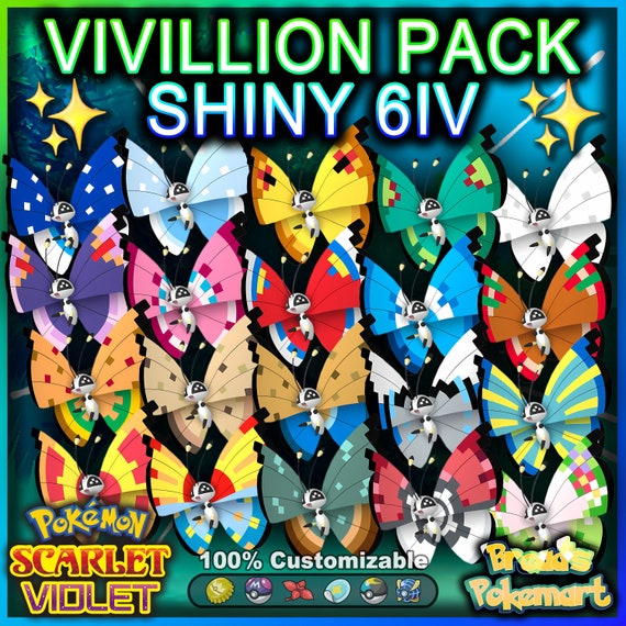 PanFro💯 on X: All Shiny Pokémon for Scarlet and Violet