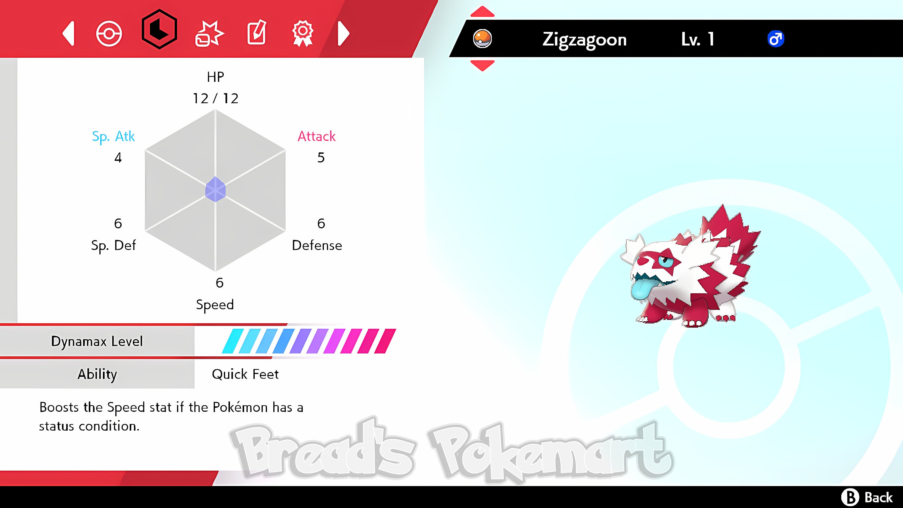 Pokemon Shiny Galarian Zigzagoon Meloetta inspired hat - Tra'de