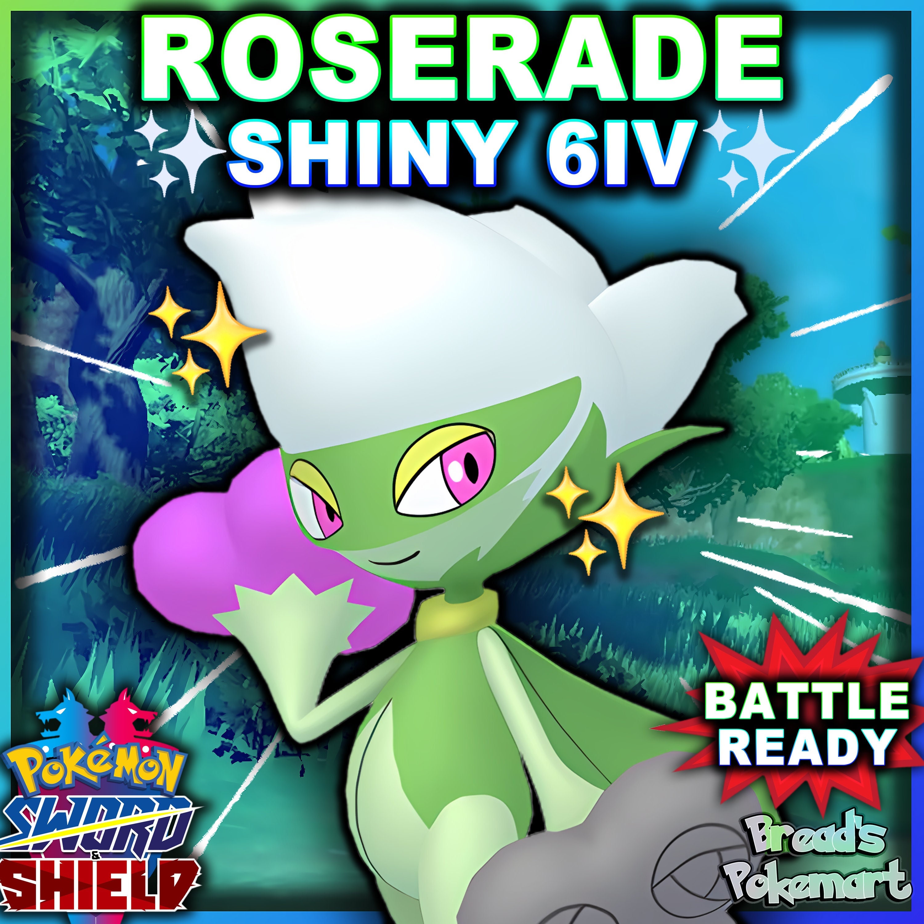 Ultra Shiny 6IV GARDEVOIR // Pokemon Sword and Shield // Lv100