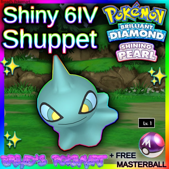 Shiny SHUPPET 6IV // Pokemon Brilliant Diamond & Shining Pearl -   Portugal