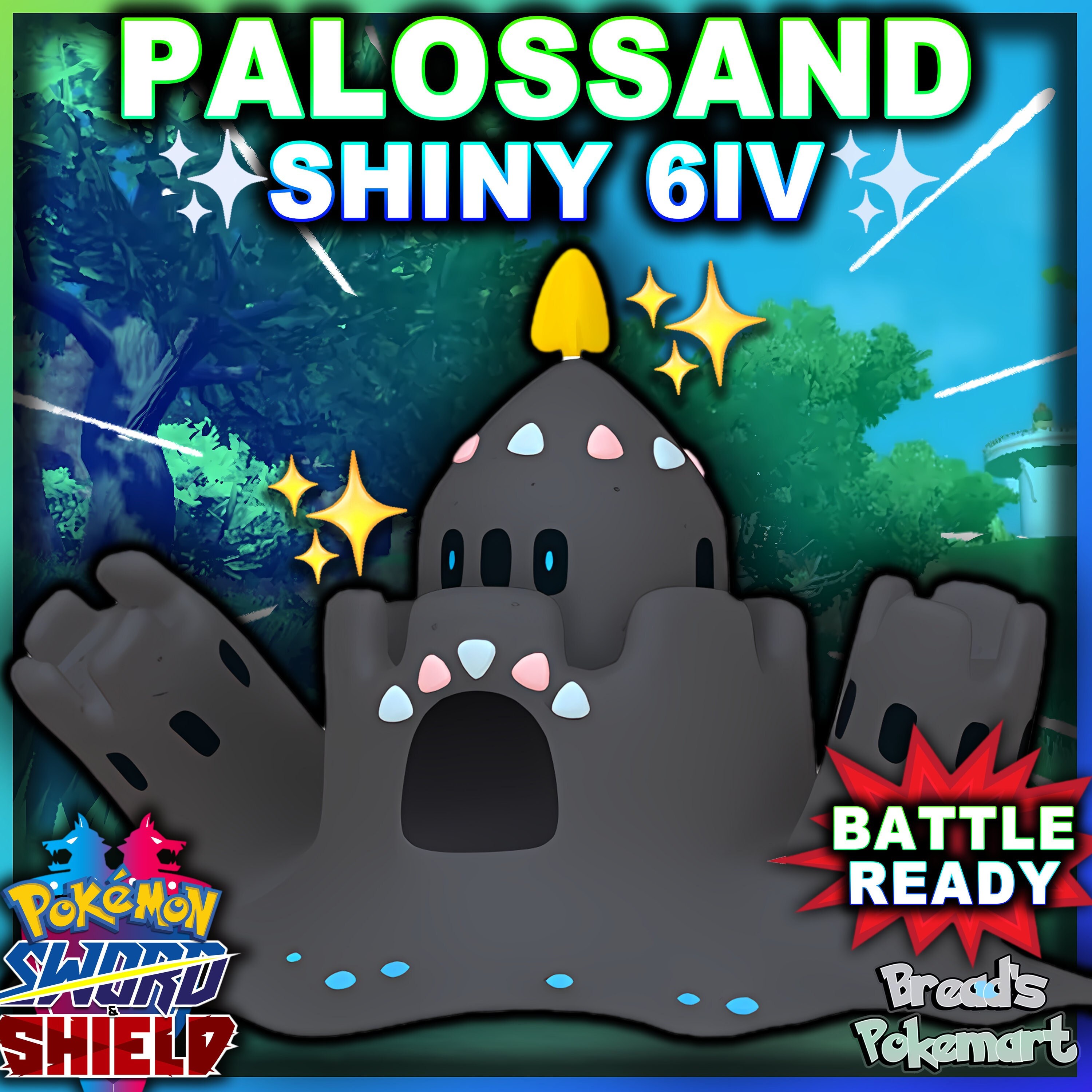 Ultra SHINY 6IV MILCERY // Pokemon Sword and Shield // Lv1 // -  Sweden