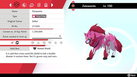 🌟Zacian - Zamazenta Event - Shiny - Non Shiny Pokemon Scarlet and Violet  Home🌟