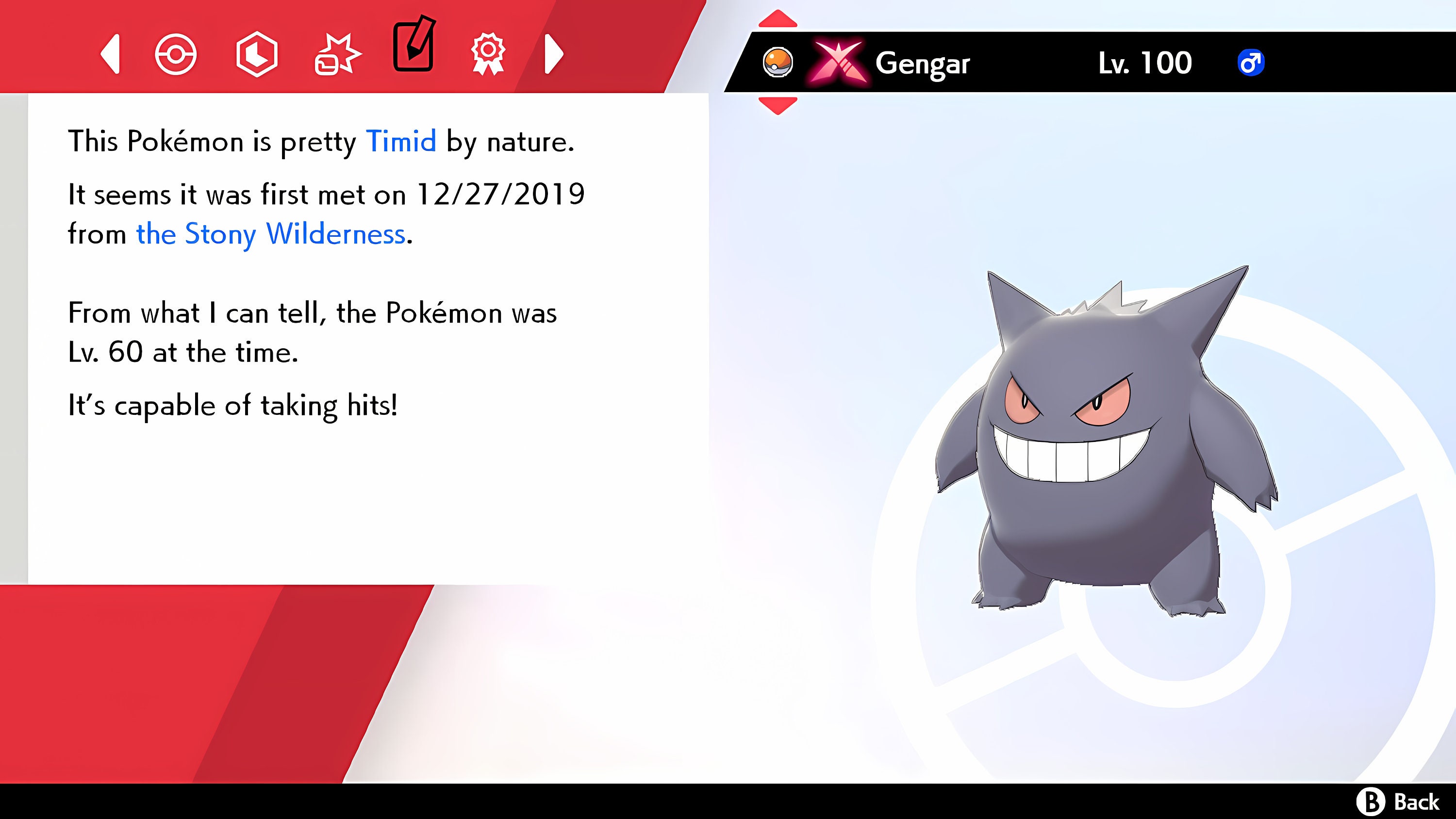 Shiny GENGAR 6IV Pokemon Sword and Shield Brilliant Diamond 