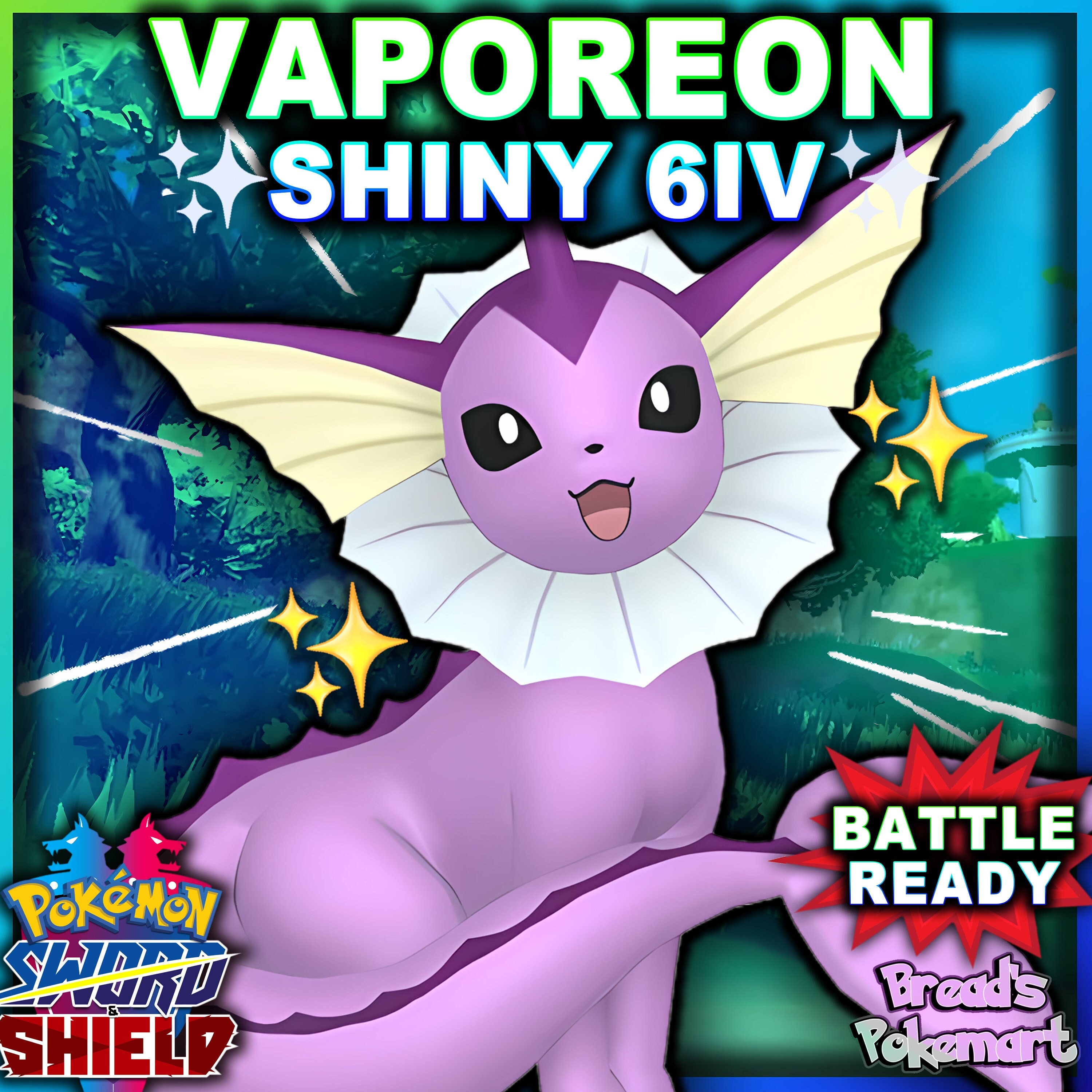 Pokemon Sword and Shield // UNRELEASED EVENT ZARUDE // 6IV -  Denmark