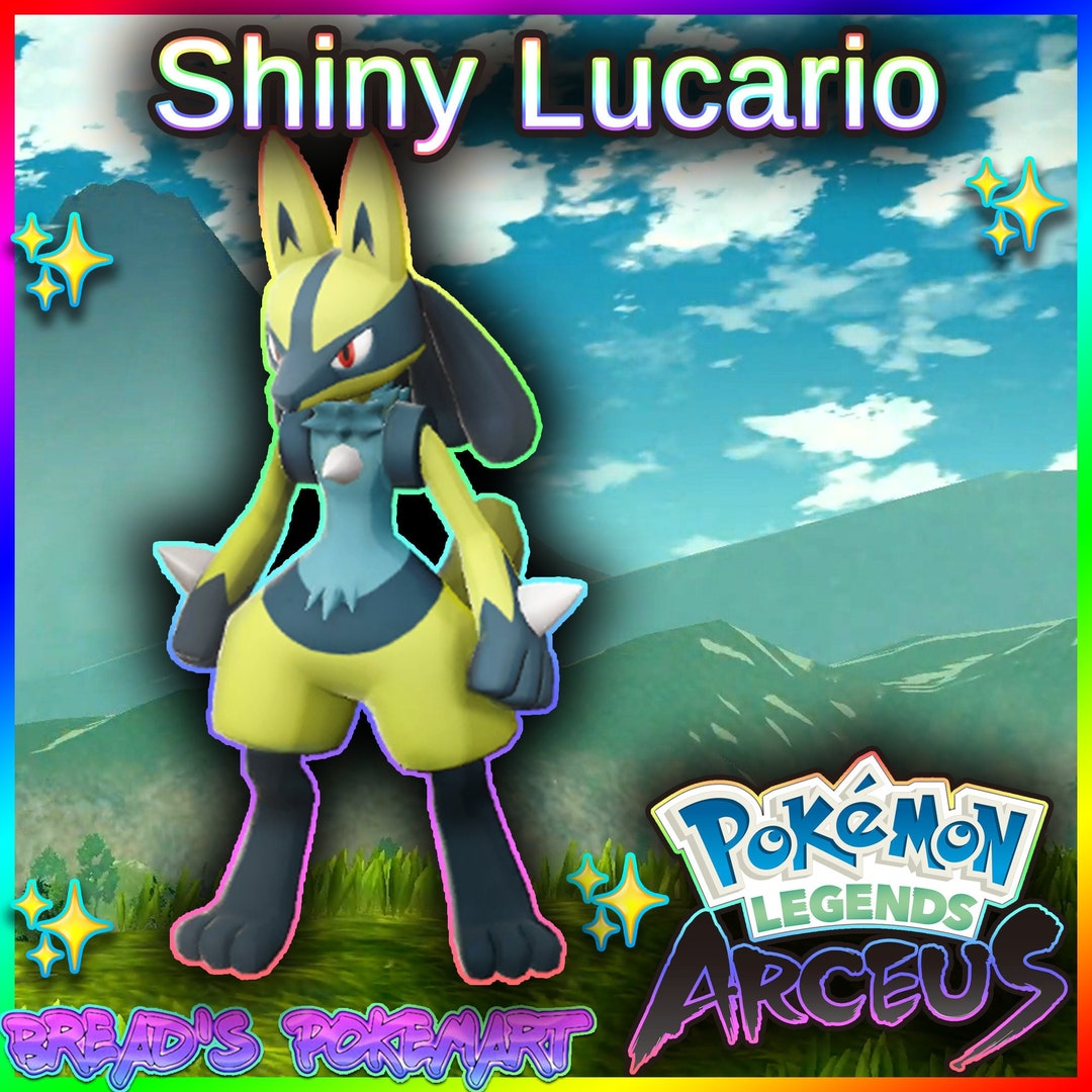 Shiny Lucario Alpha Best Stats // Pokemon Legends: Arceus // Fast Trade //  High-Level Pokemon with Best Stats ready to use for battle -  Portugal