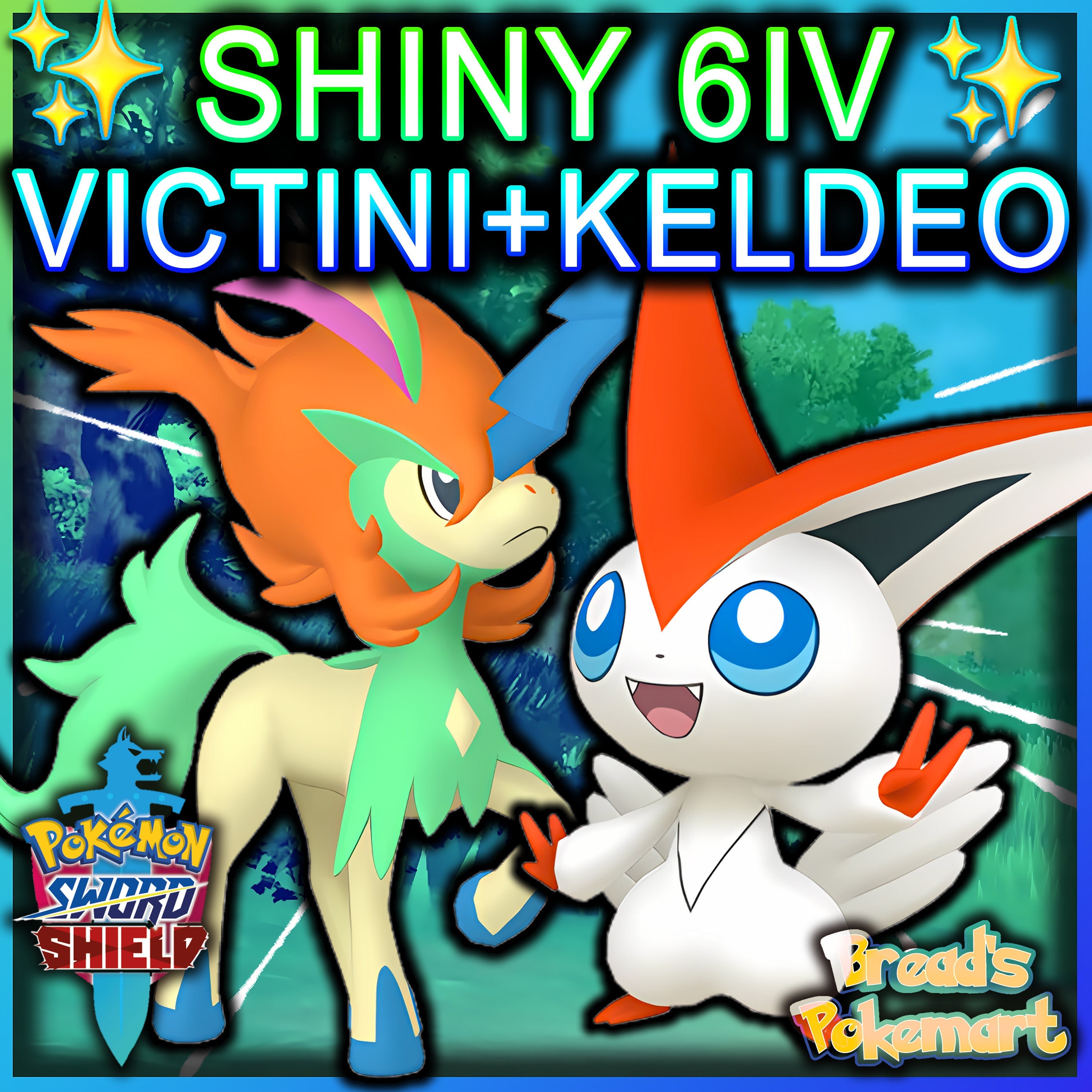 Pokemon Sword and Shield // GENESECT 6IV Events 2 Pack SHINY -  Finland