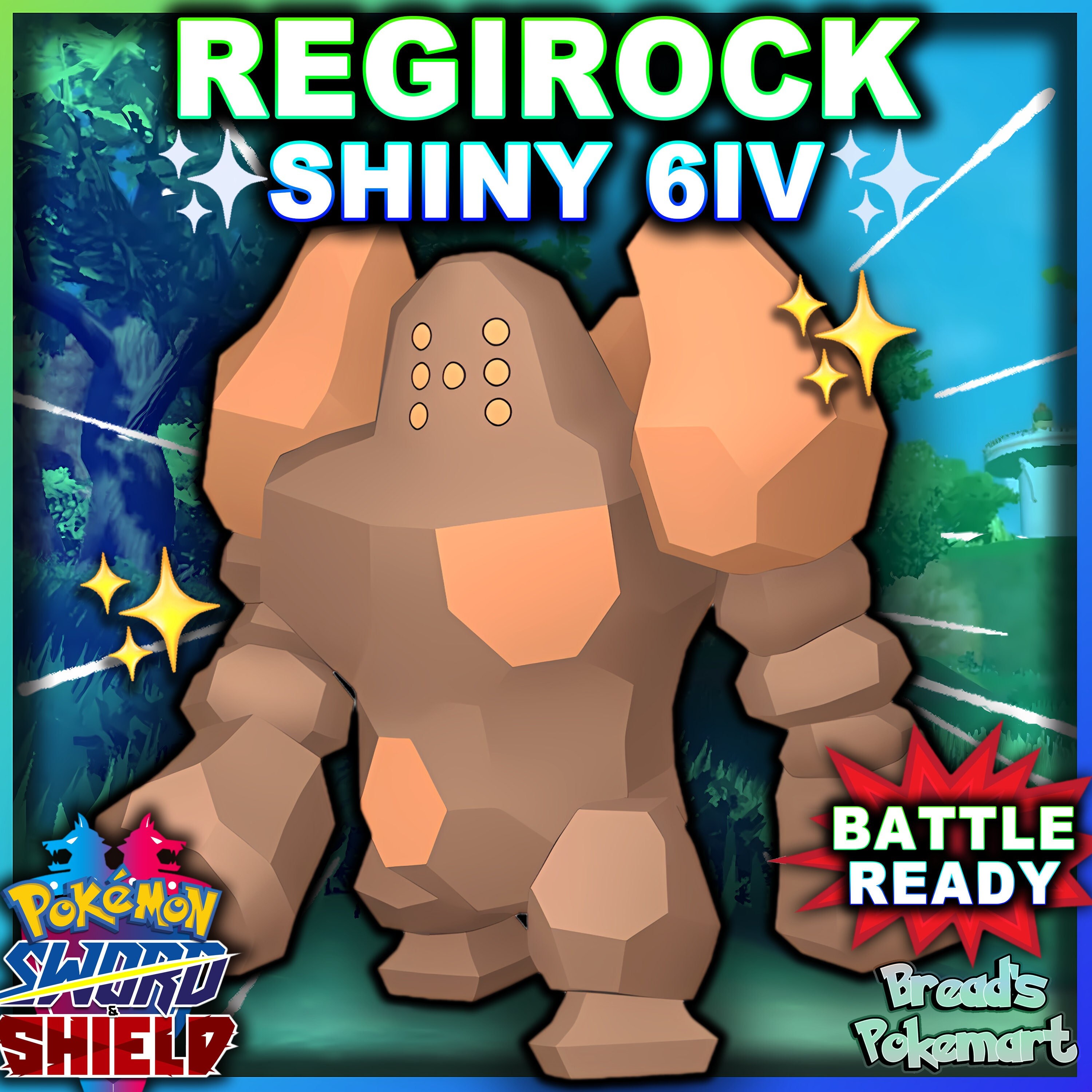 Pokemon HOME // Shiny Regigigas Regirock Registeel Regice 6IV -  Israel