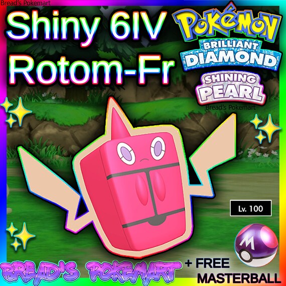 Full Sinnoh Pokedex Shiny 6IV Max Stats Pokemon Brilliant Diamond Shining  Pearl