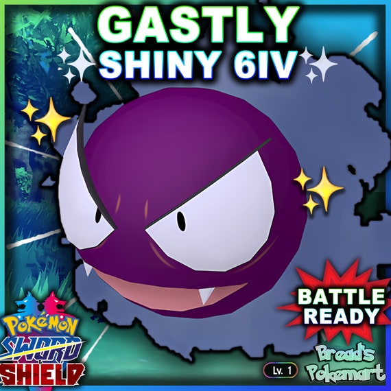 Shiny GENGAR 6IV Pokemon Sword and Shield Brilliant Diamond -  Israel