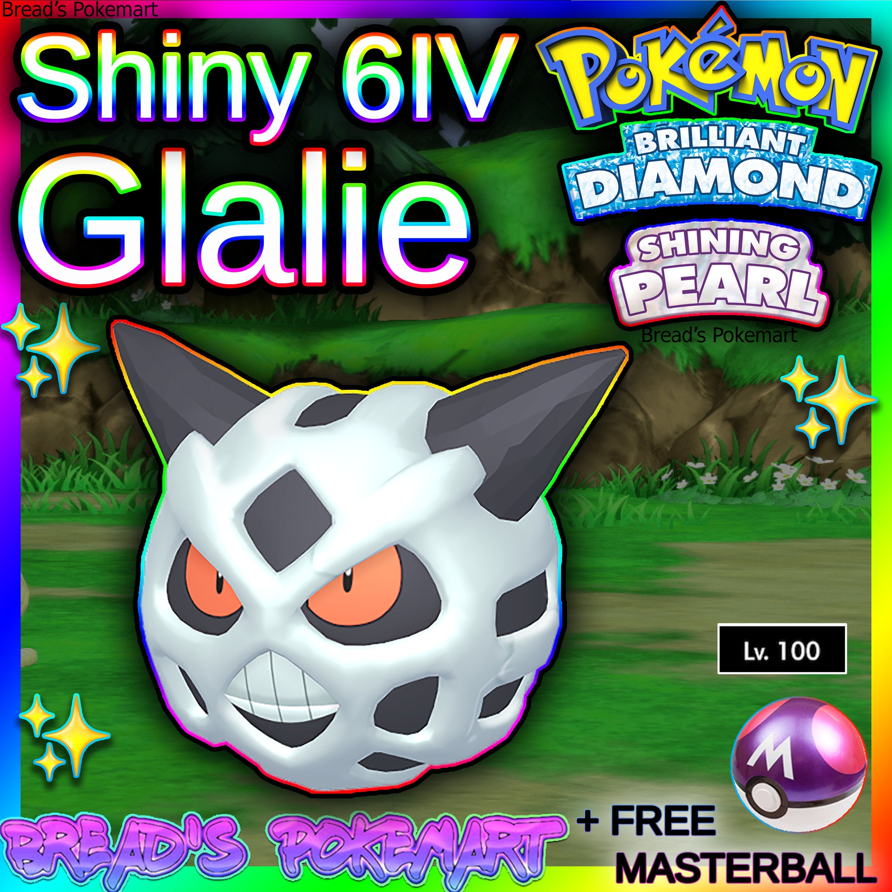 Shiny Regular Shaymin EV Trained 2-pack // Pokemon -  Finland