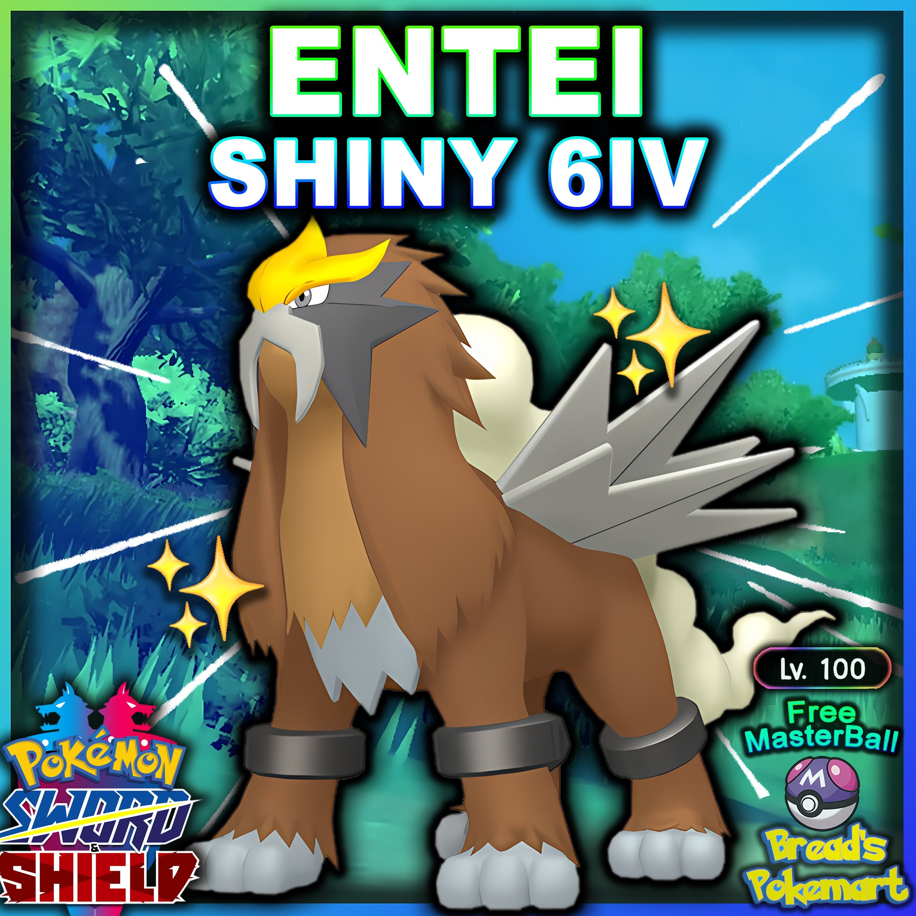 Ultra Shiny 6IV RAIKOU / Pokemon Sword and Shield / Johto -  Hong Kong