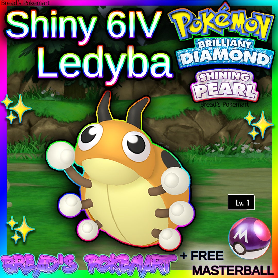 Shiny LEDYBA 6IV // Pokemon Brilliant Diamond & Shining Pearl