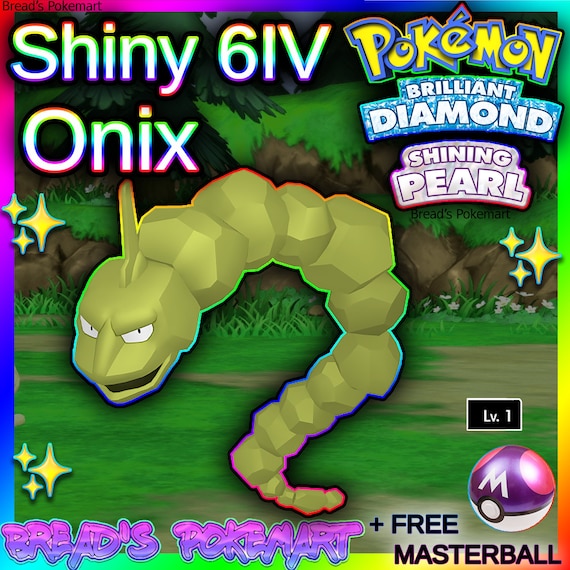 Shiny ONIX 6IV // Pokemon Brilliant Diamond & Shining Pearl // -   Denmark