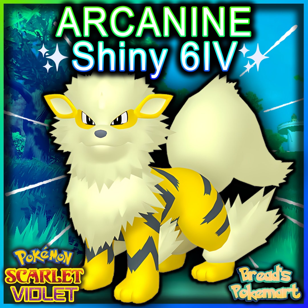 Free Shiny Arcanine on Pokemon Scarlet and Violet