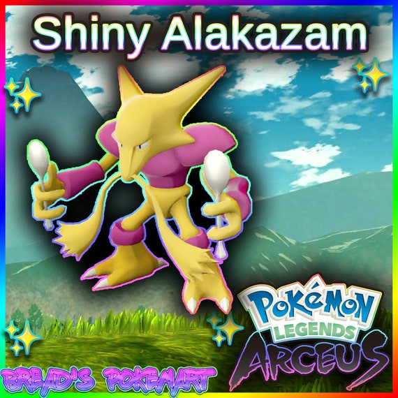 Shiny Alakazam Alpha Best Stats // Pokemon Legends: Arceus 