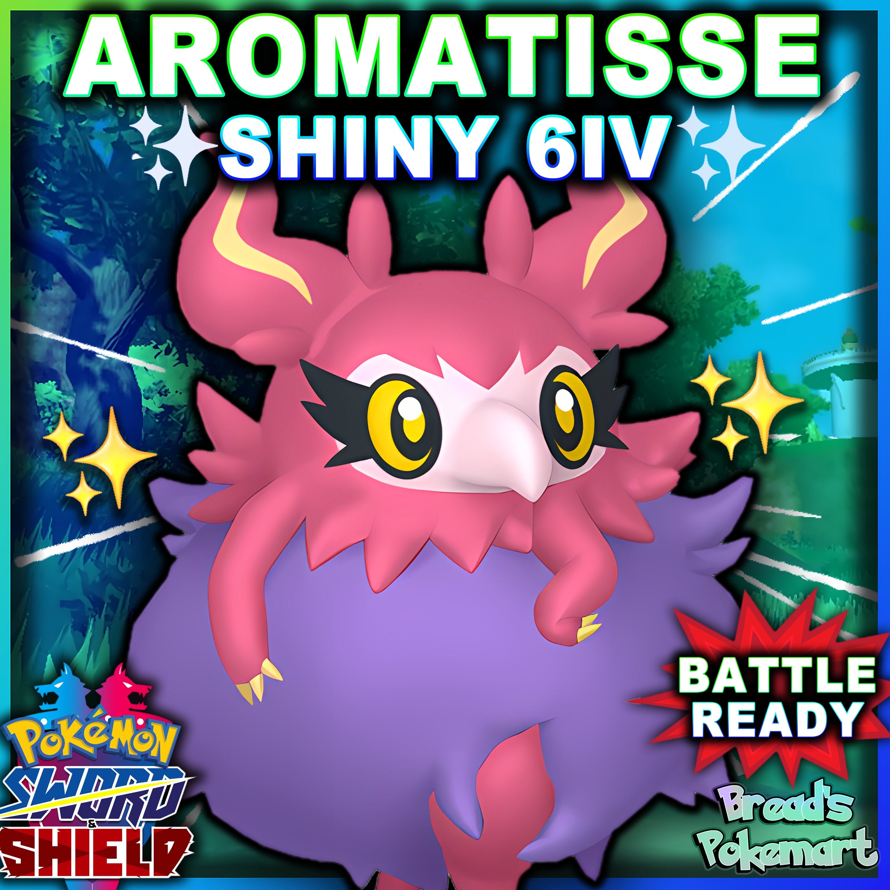 Ultra SHINY 6IV MAREANIE // Pokemon Sword and Shield // Lv1 // -   Finland