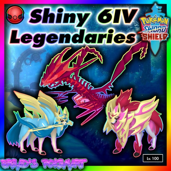 Pokemon Sword & Shield / Event Shiny Legendary Zacian 