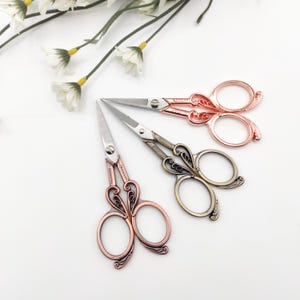 Butterfly Style Embroidery scissor, Small Sharp scissor unique gift for Embroidery/Quilting/Thread/Sewing/Knitting/Cross Stitch